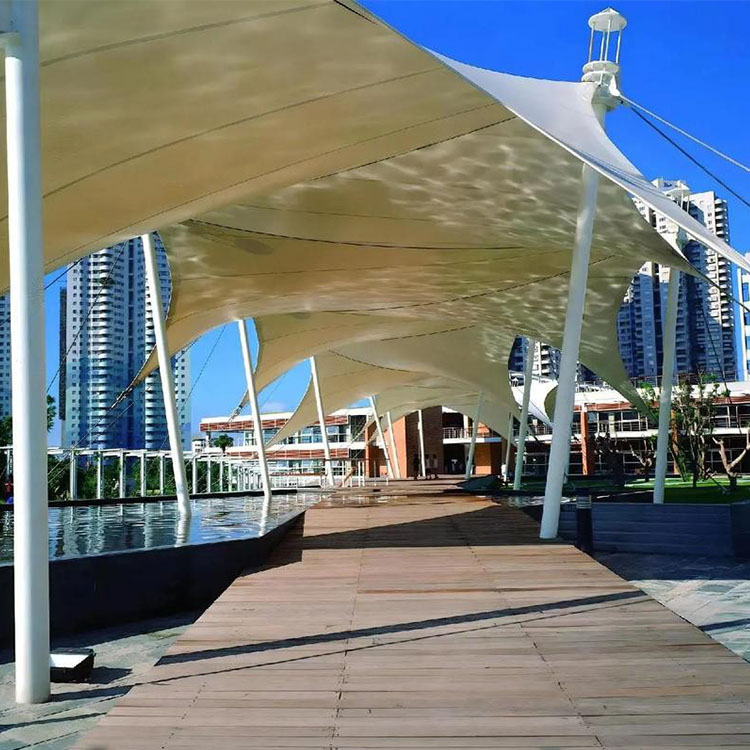 金川县膜结构景观棚