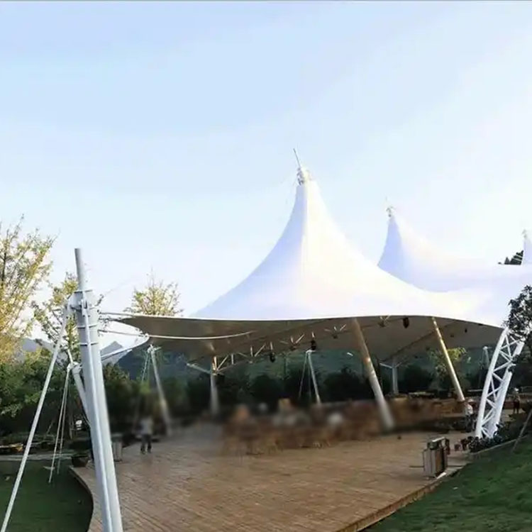 金川县膜结构景观棚