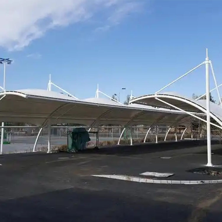 金川县膜结构电动车棚
