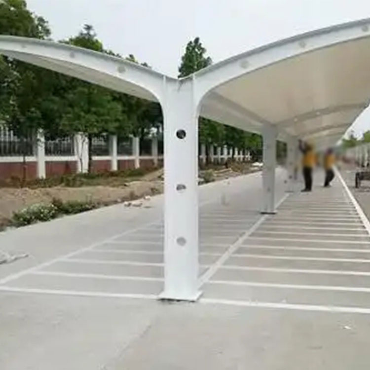 金川县膜结构电动车棚